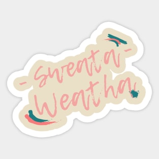 Sweater Weather Sticker